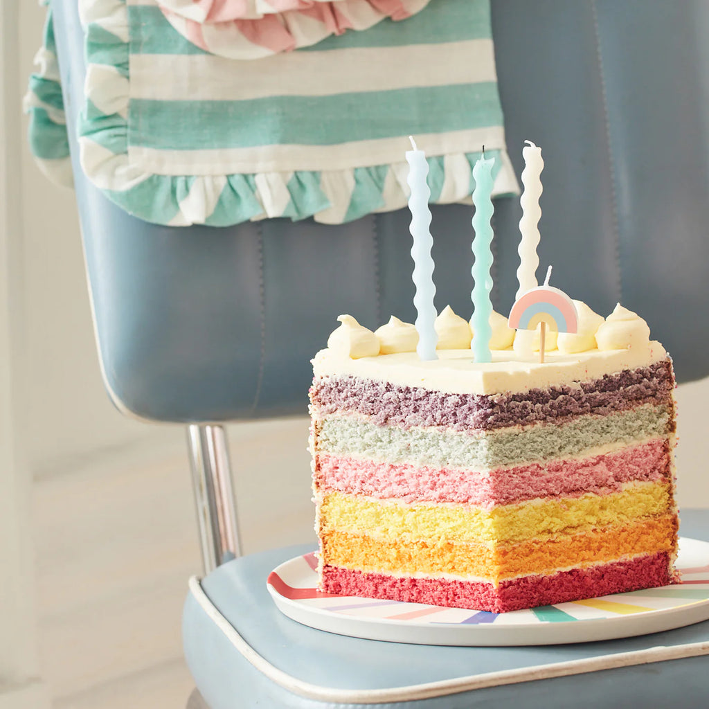 Pastel Wavy Candles by Meri Meri