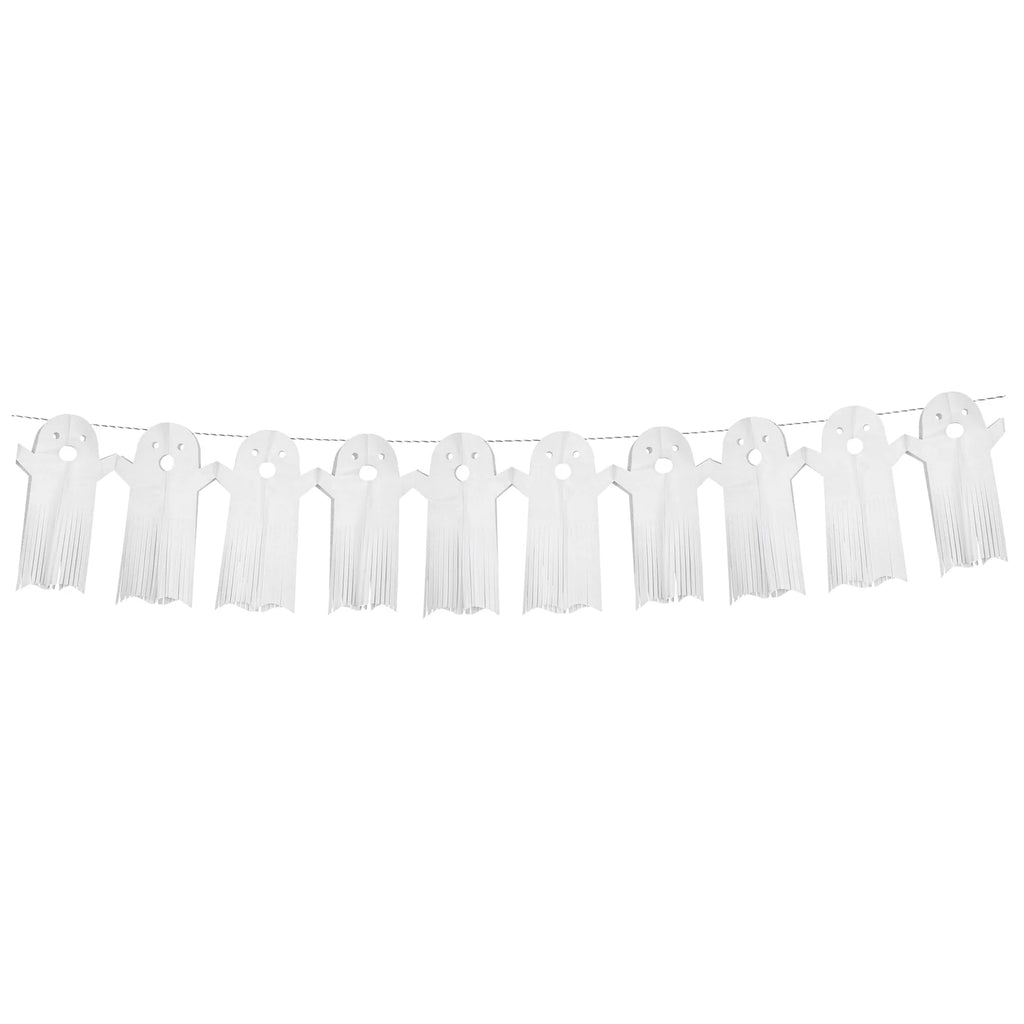 Large Tissue Paper Ghost Garland by Meri Meri