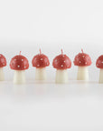Mini Mushroom Candles by Meri Meri