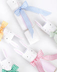 Gingham Bow Bunny Crackers by Meri Meri