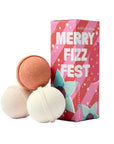Merry Fizz Fest Bath Bomb Stocking Stuffer