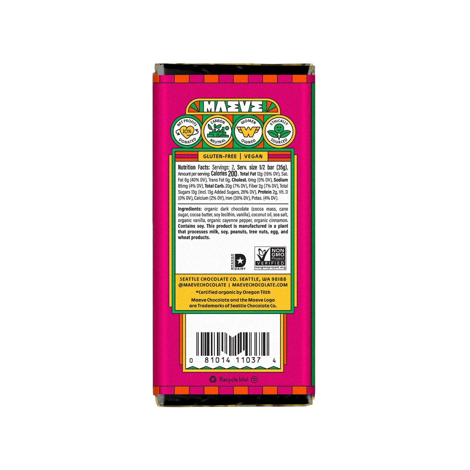 Mexican Hot Chocolate Truffle Bar