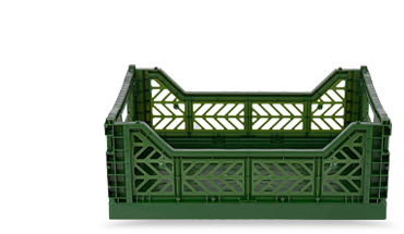 Medium Folding Crate (More Colors) by Aykasa