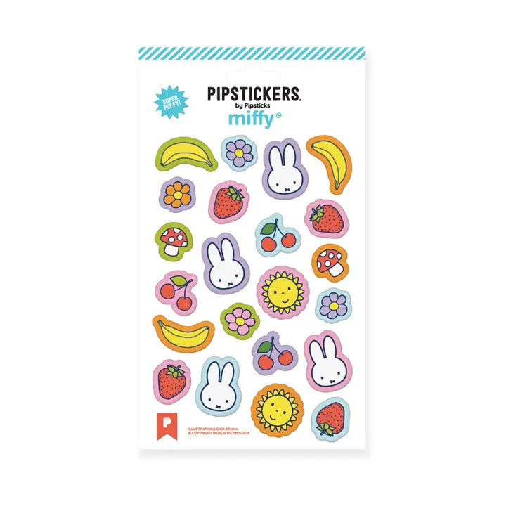 Miffy + Cute Things Puffy Sticker Sheet