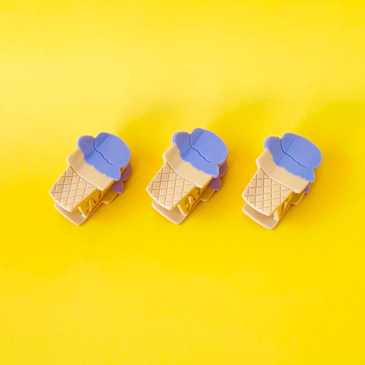 Mini Ice Cream Hair Claw
