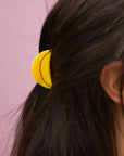 Mini Banana Hair Claw by Jenny Lemons