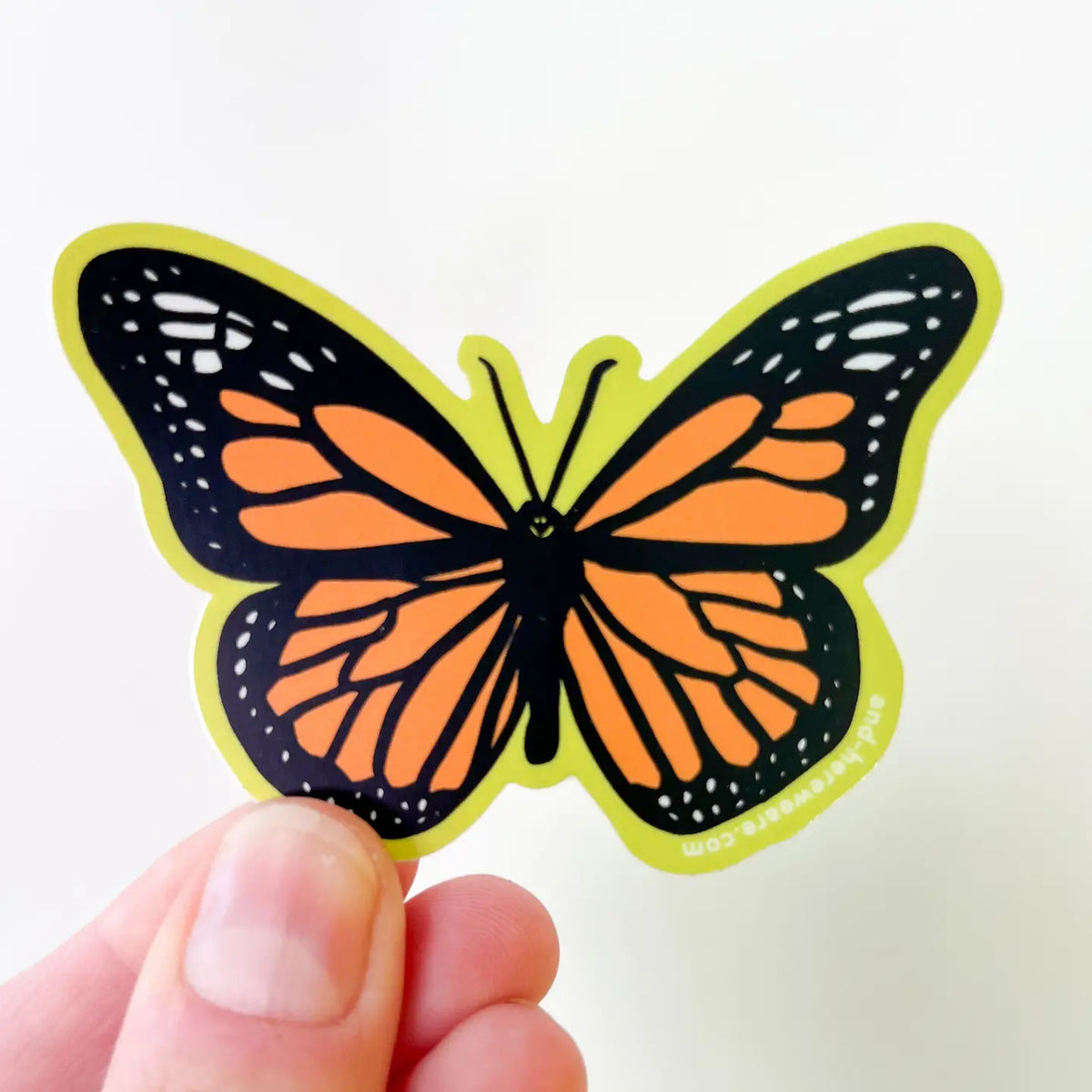 Monarch Butterfly Vinyl Sticker
