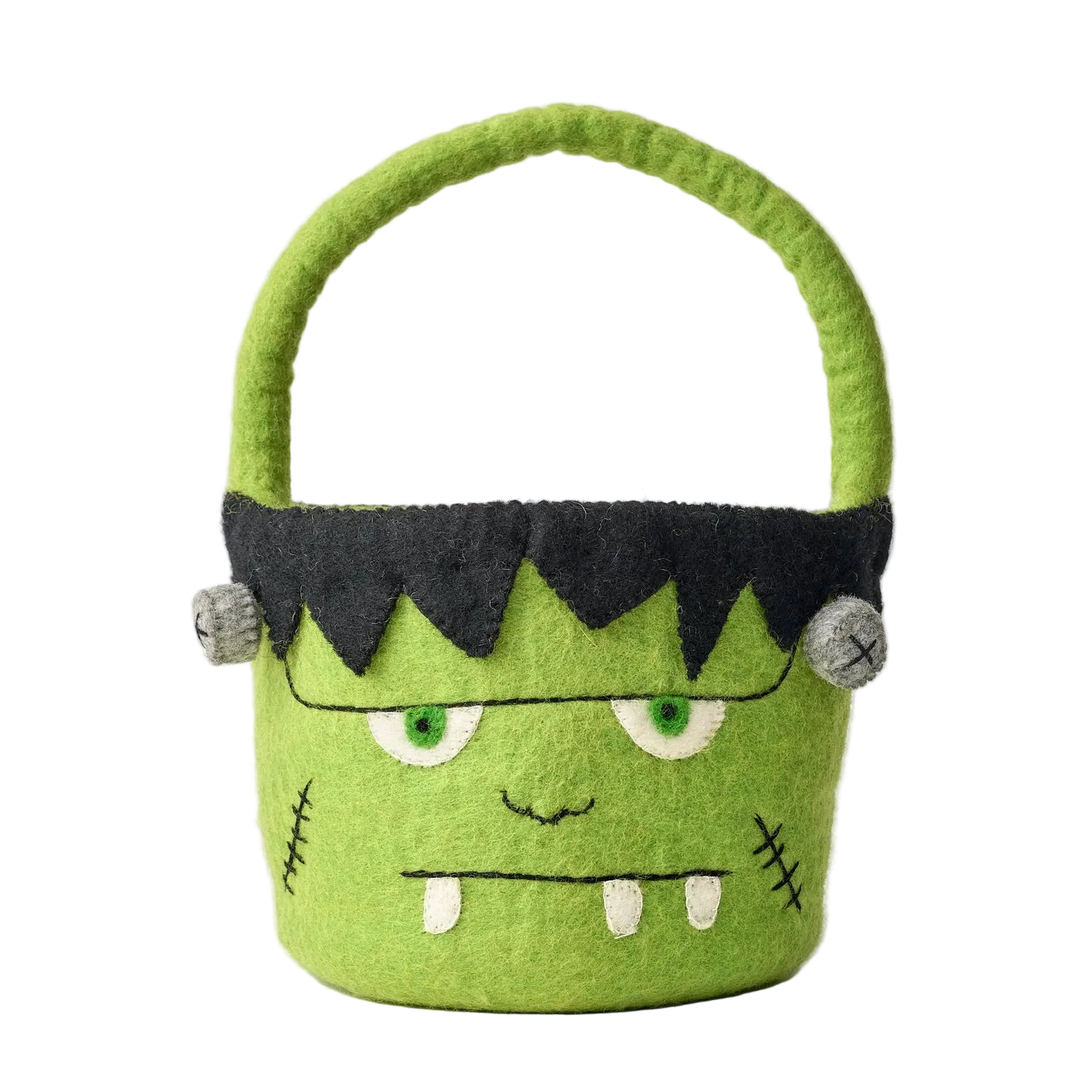 Felt Monster Halloween Basket