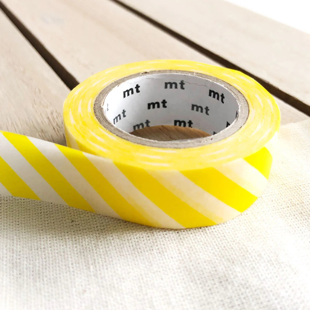 Stripe Lemon Washi Tape