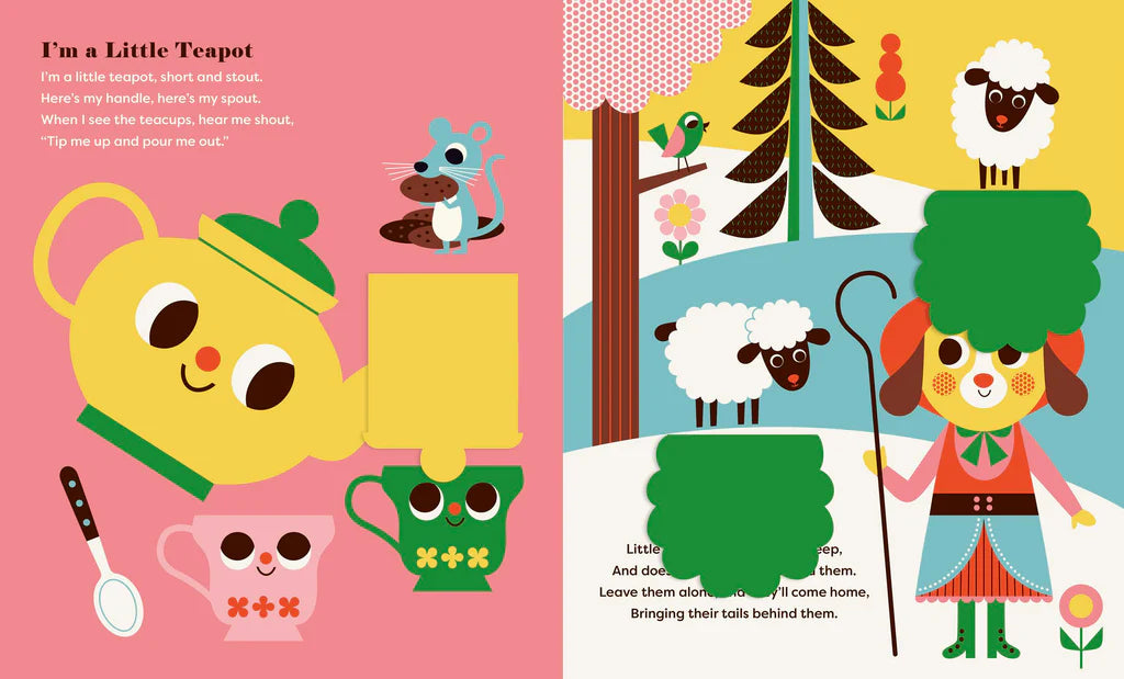 My First Lift-The-Flap Nursery Rhymes by Ingela P. Arrehenius