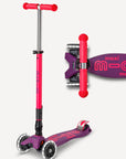 Micro Maxi Foldable Scooter - LED Wheels (More Colors)