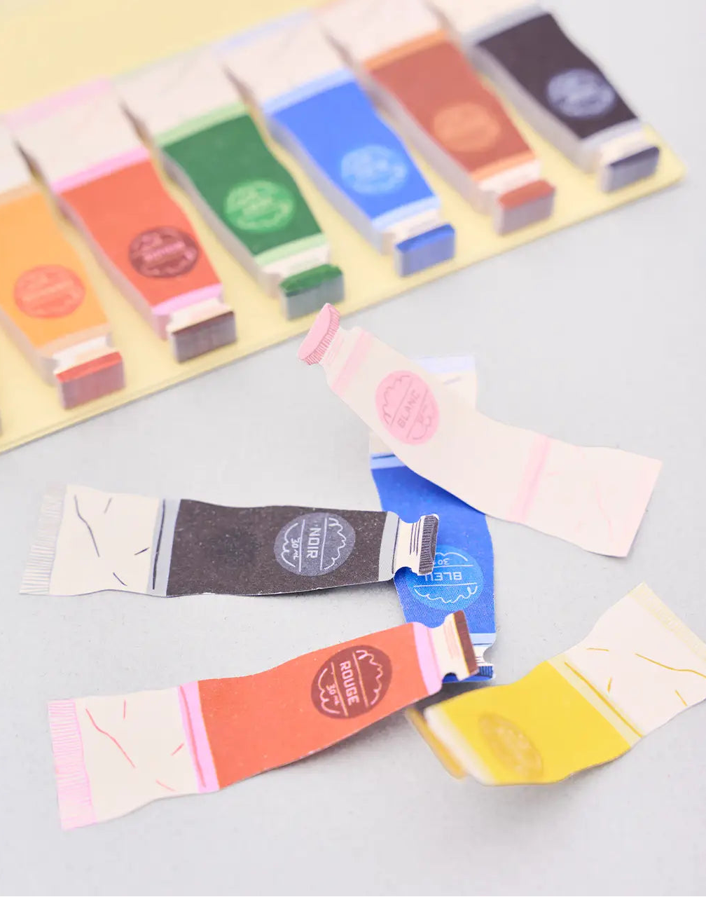 Oil Paint Sticky Tab Notes