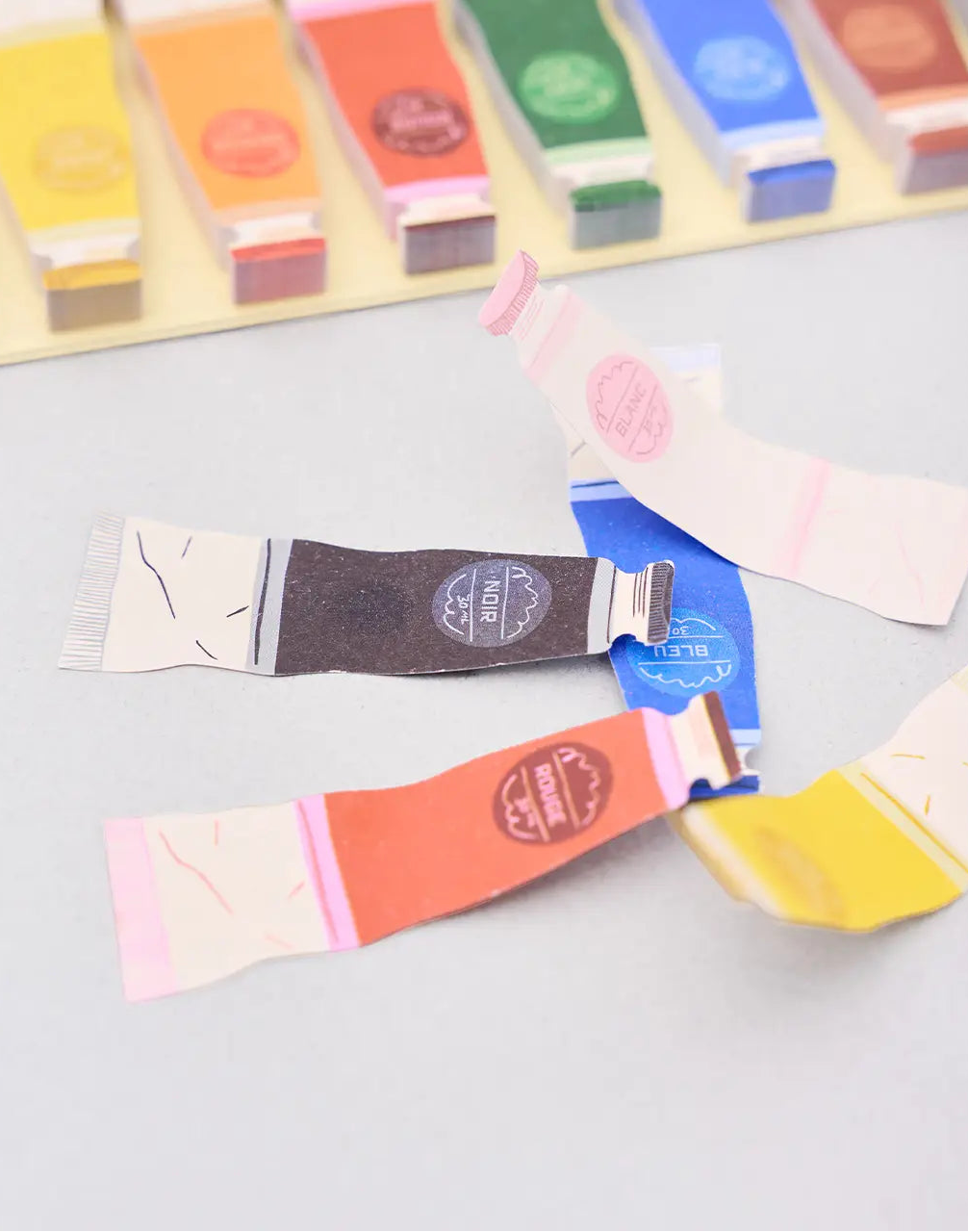 Oil Paint Sticky Tab Notes
