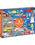 On the Move 100 Piece Double-Sided Puzzle