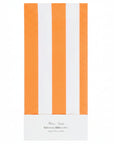 Orange Striped Tablecloth