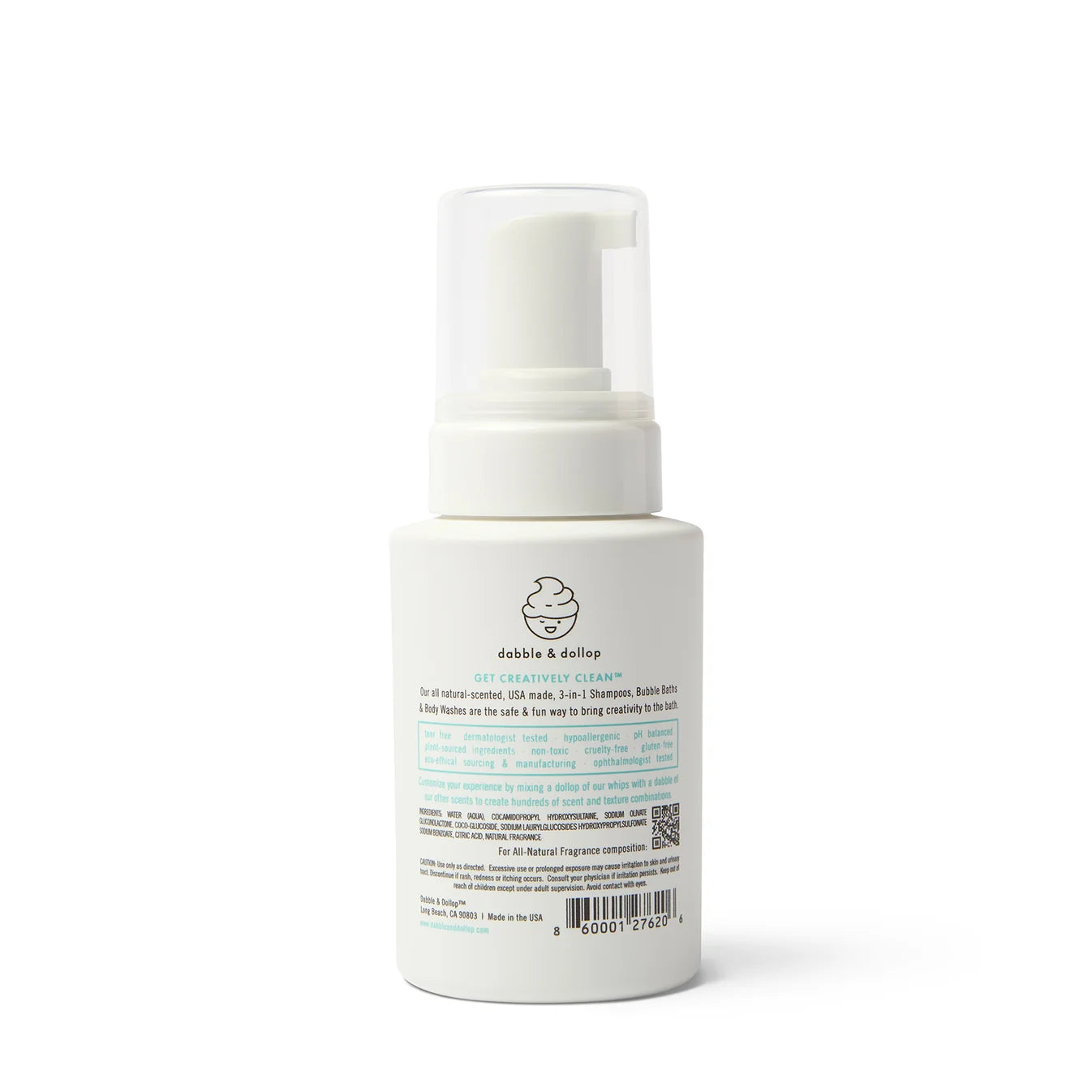 Vanilla Whip: Tear-Free Foaming Bubble Bath, Body Wash &amp; Shampoo