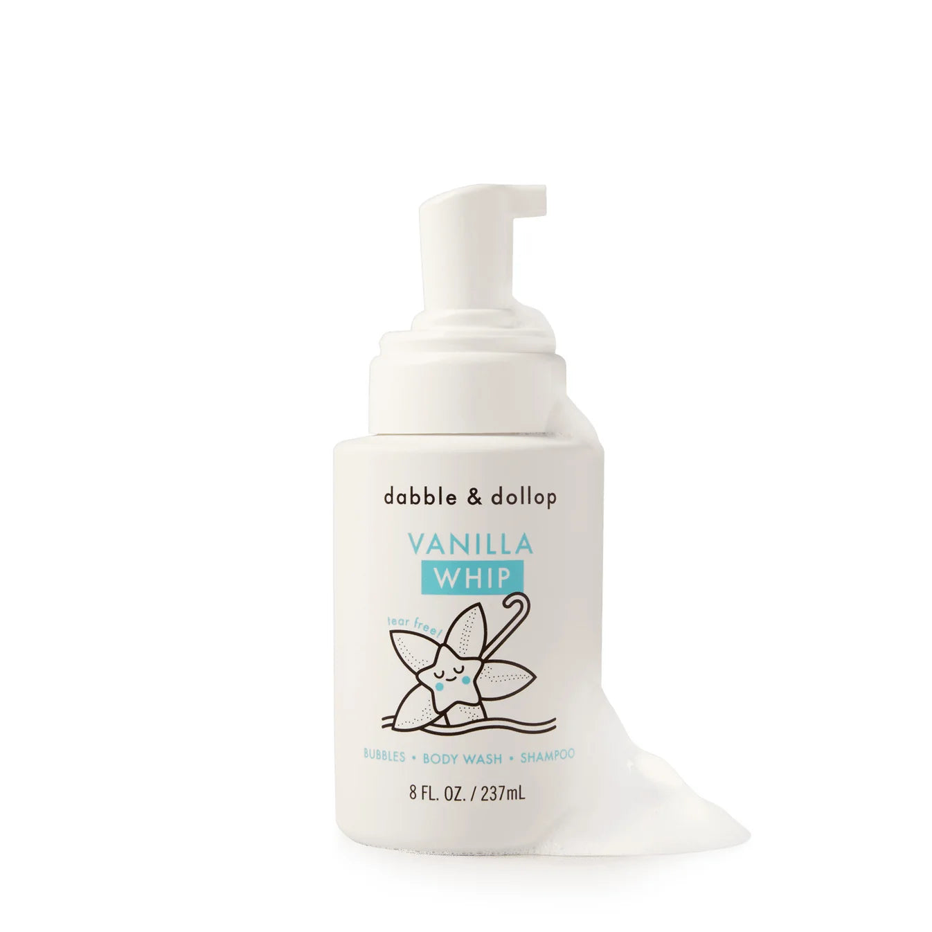 Vanilla Whip: Tear-Free Foaming Bubble Bath, Body Wash &amp; Shampoo