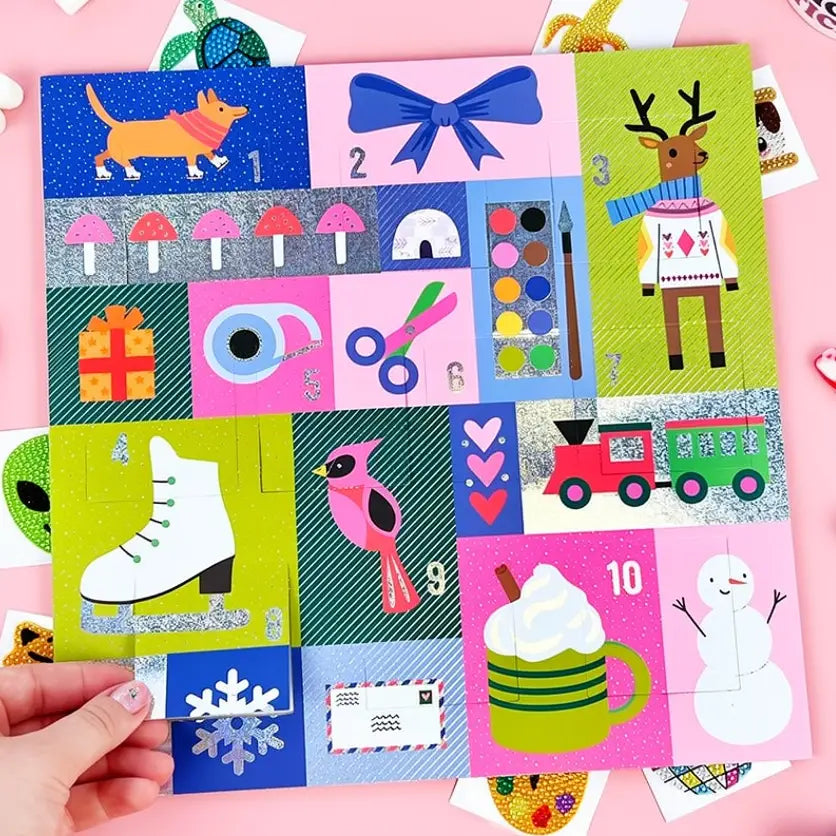 Super Sparkly Pixigem Sticker Countdown