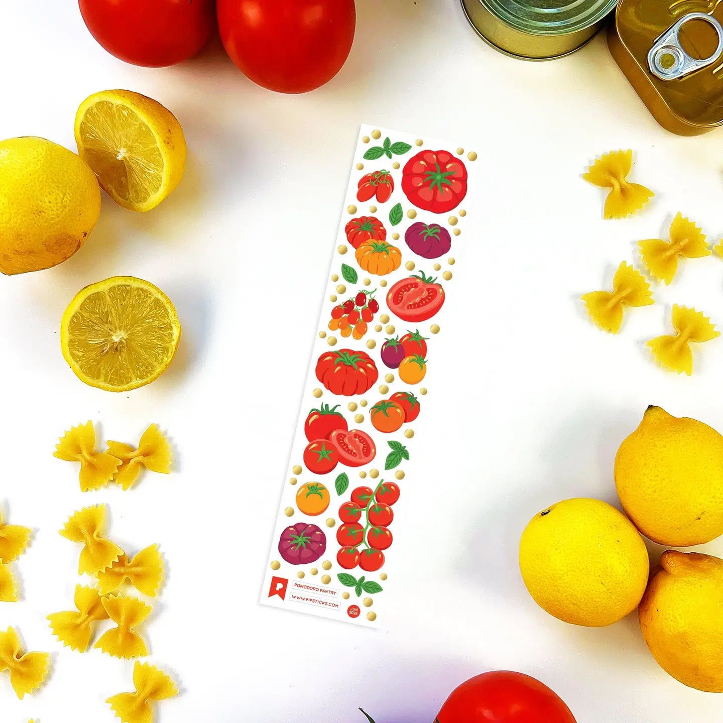 Pomodoro Puffy Sticker Sheet
