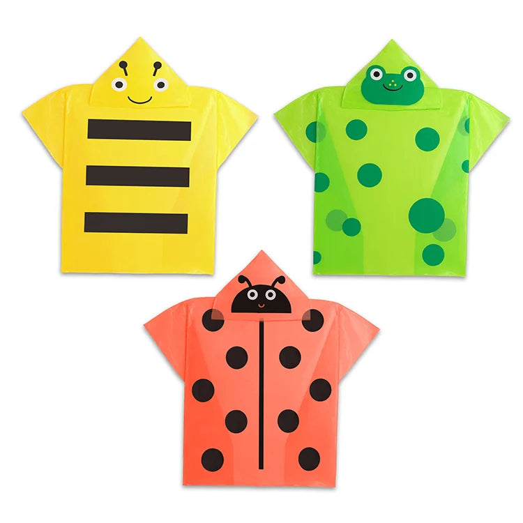 Garden Friends Rain Ponchos