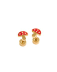 Mushroom Earrings by Pip Pop Post