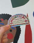 Whimsical With a Melancholic Disposition Sticker by Paisley Jensen Studios