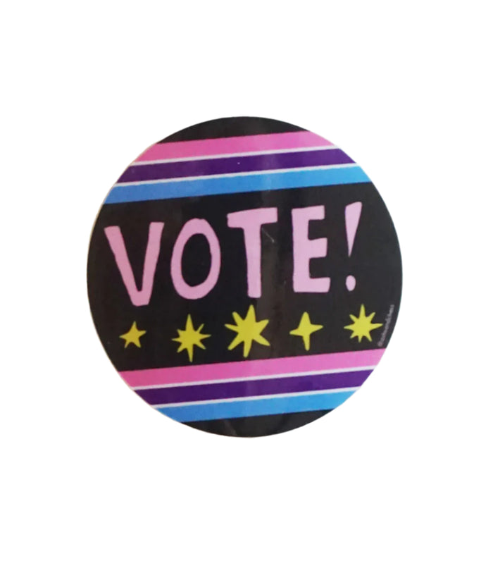 Vote! Sticker by Ash + Chess