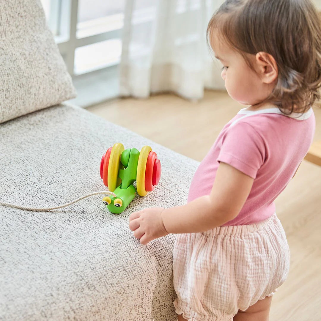 Pull-Along Snail Toy