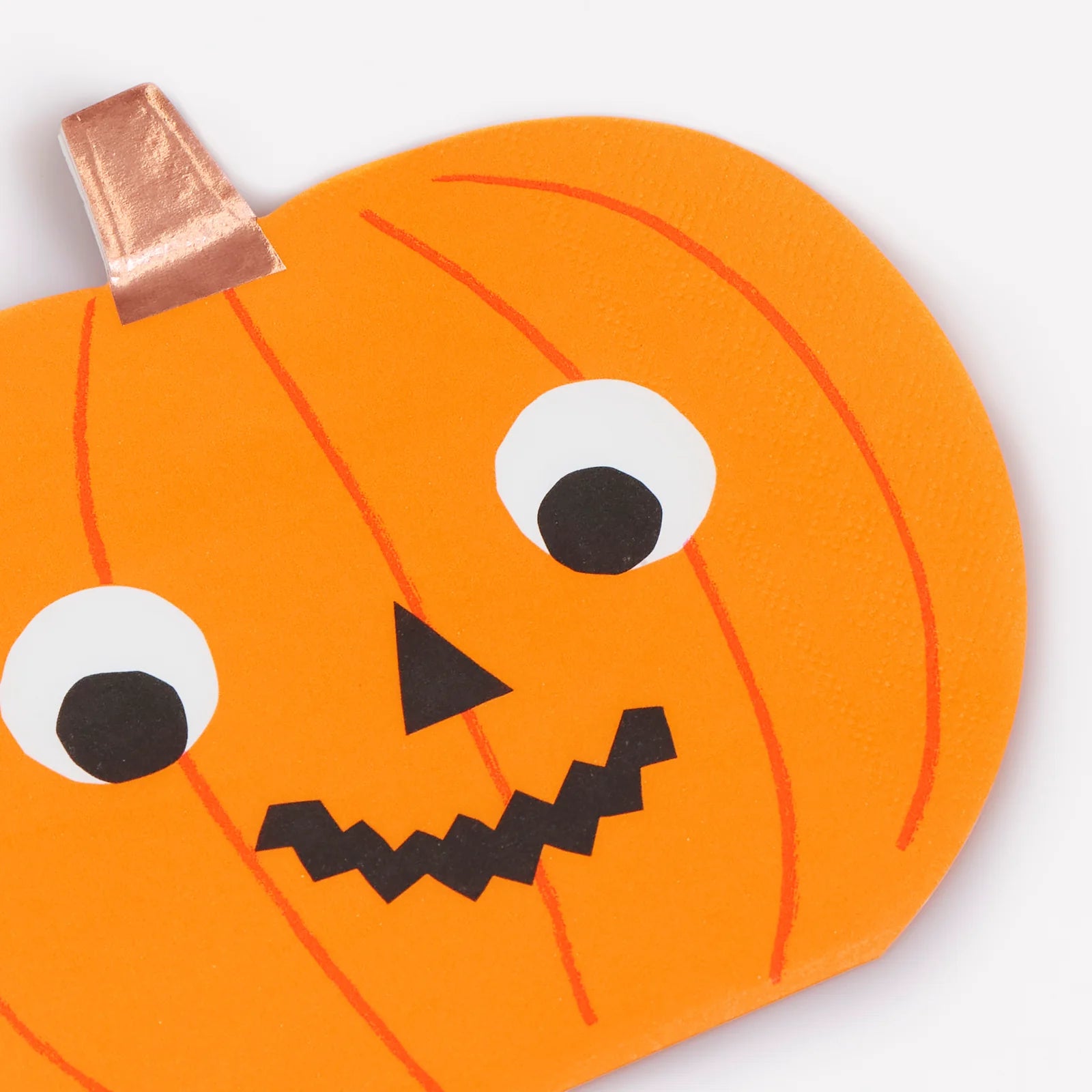 Pumpkin Shaped Napkins