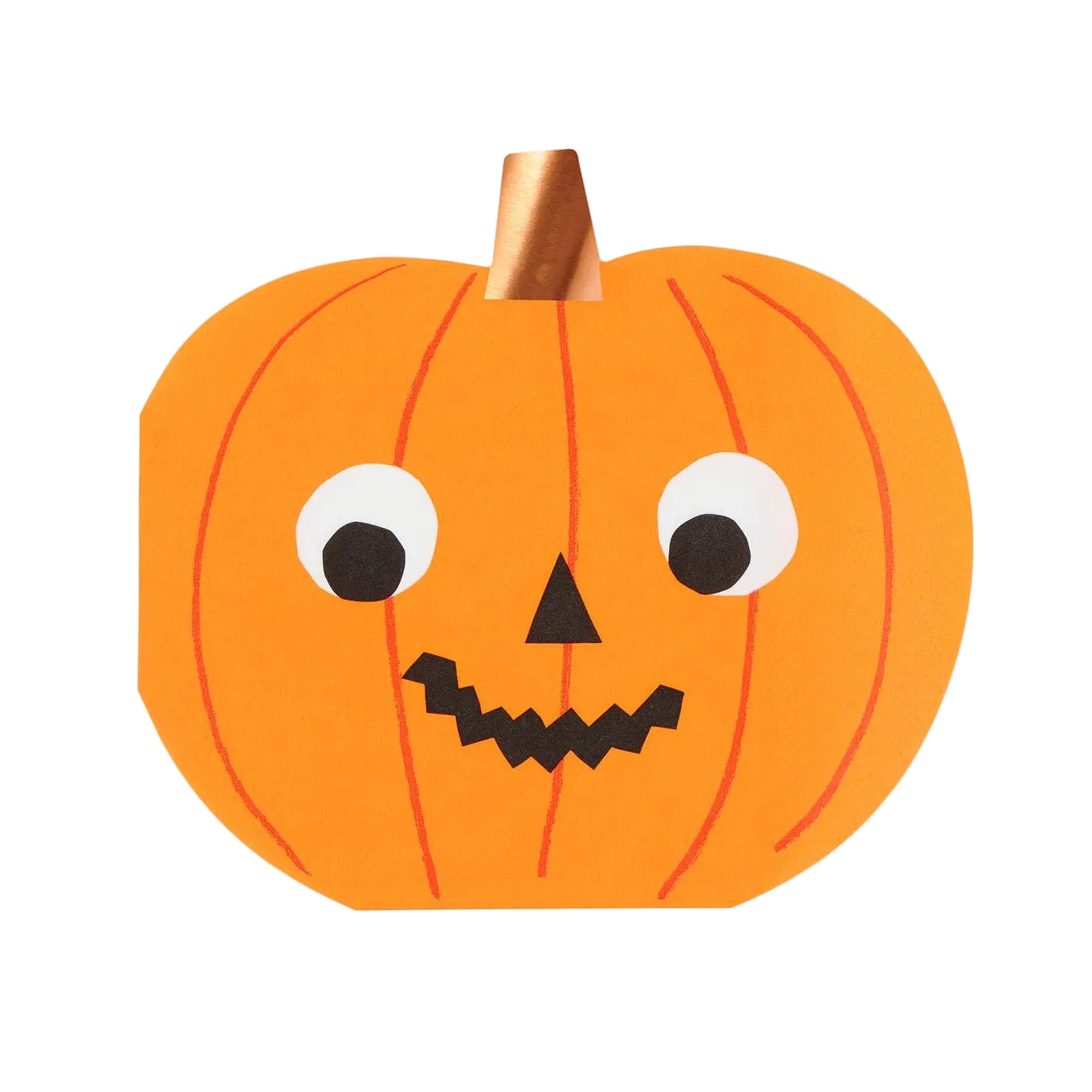 Pumpkin Shaped Napkins