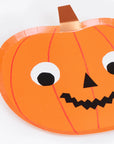 Pumpkin Shaped Party Plates