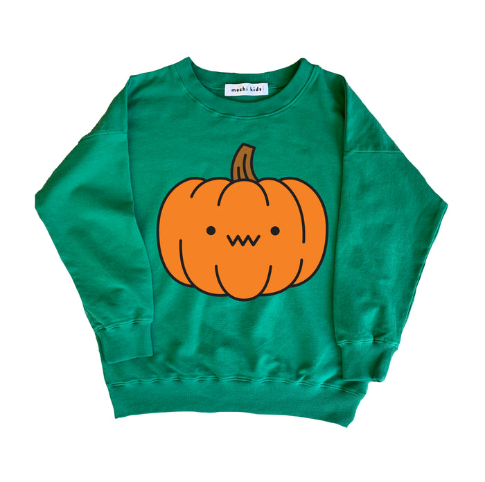 Scary Pumpkin Kid's Sweatshirt
