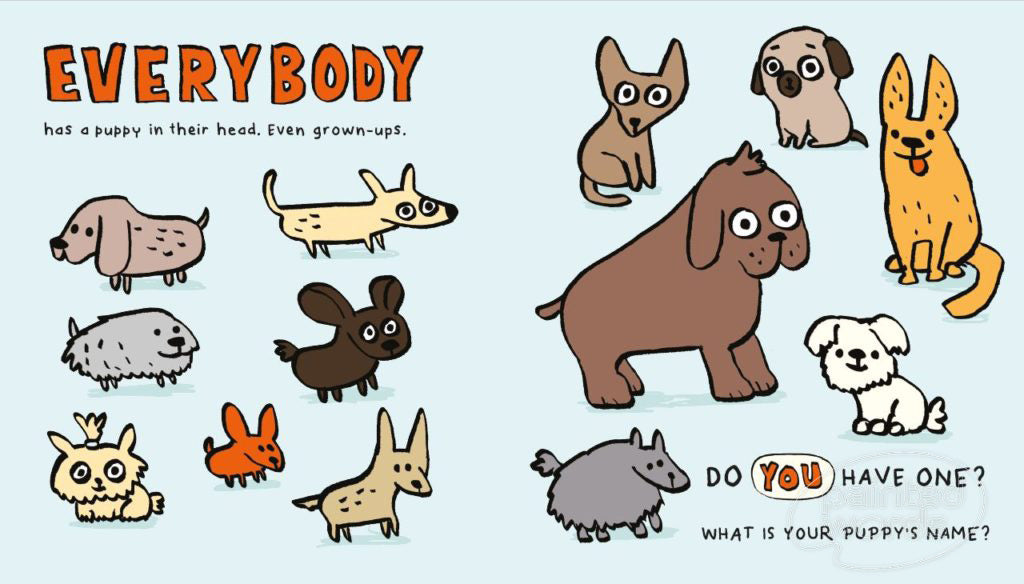 Puppy in My Head Book by Elise Gravel