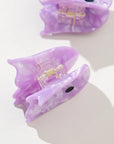 Purple Ghost Small Claw Clip