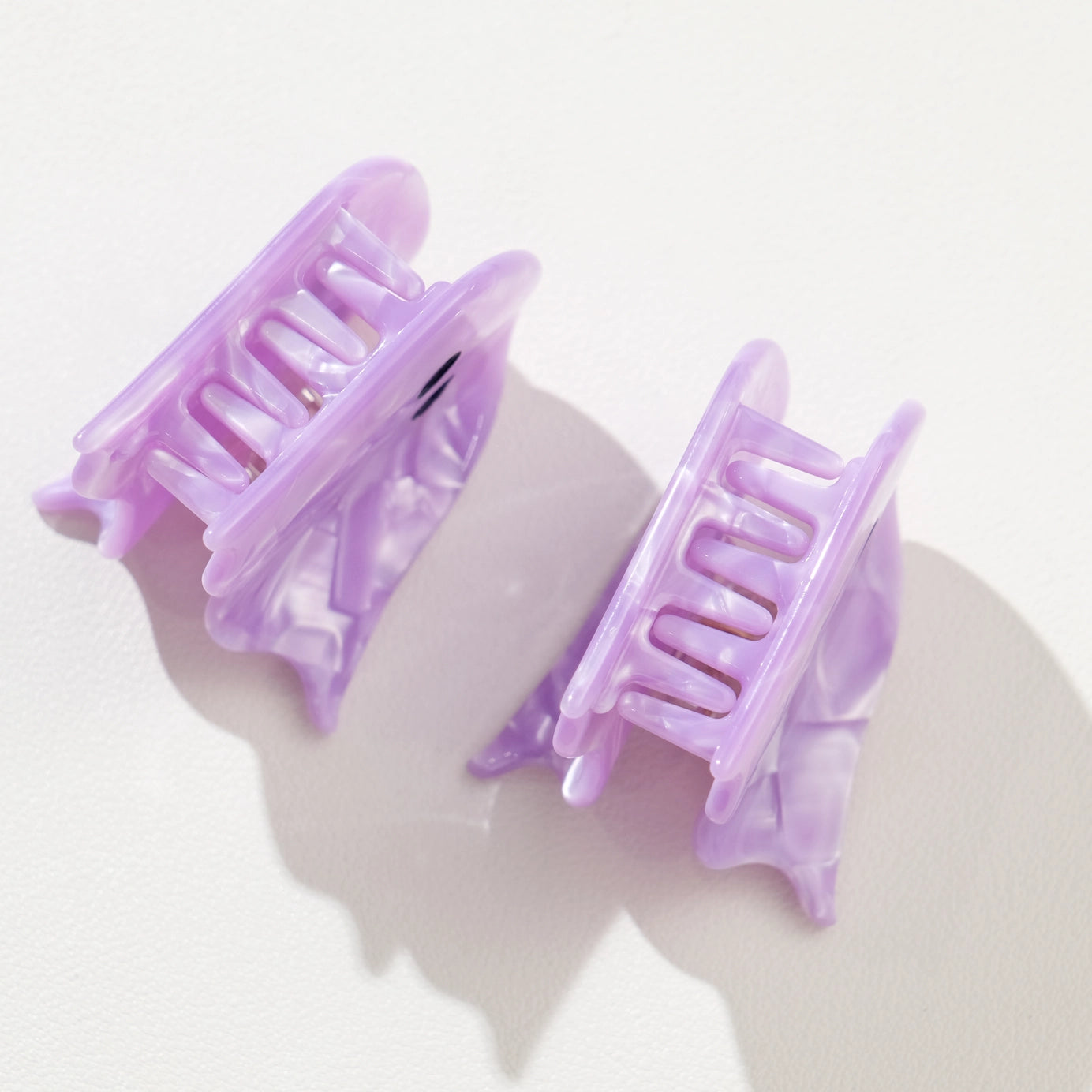 Purple Ghost Small Claw Clip