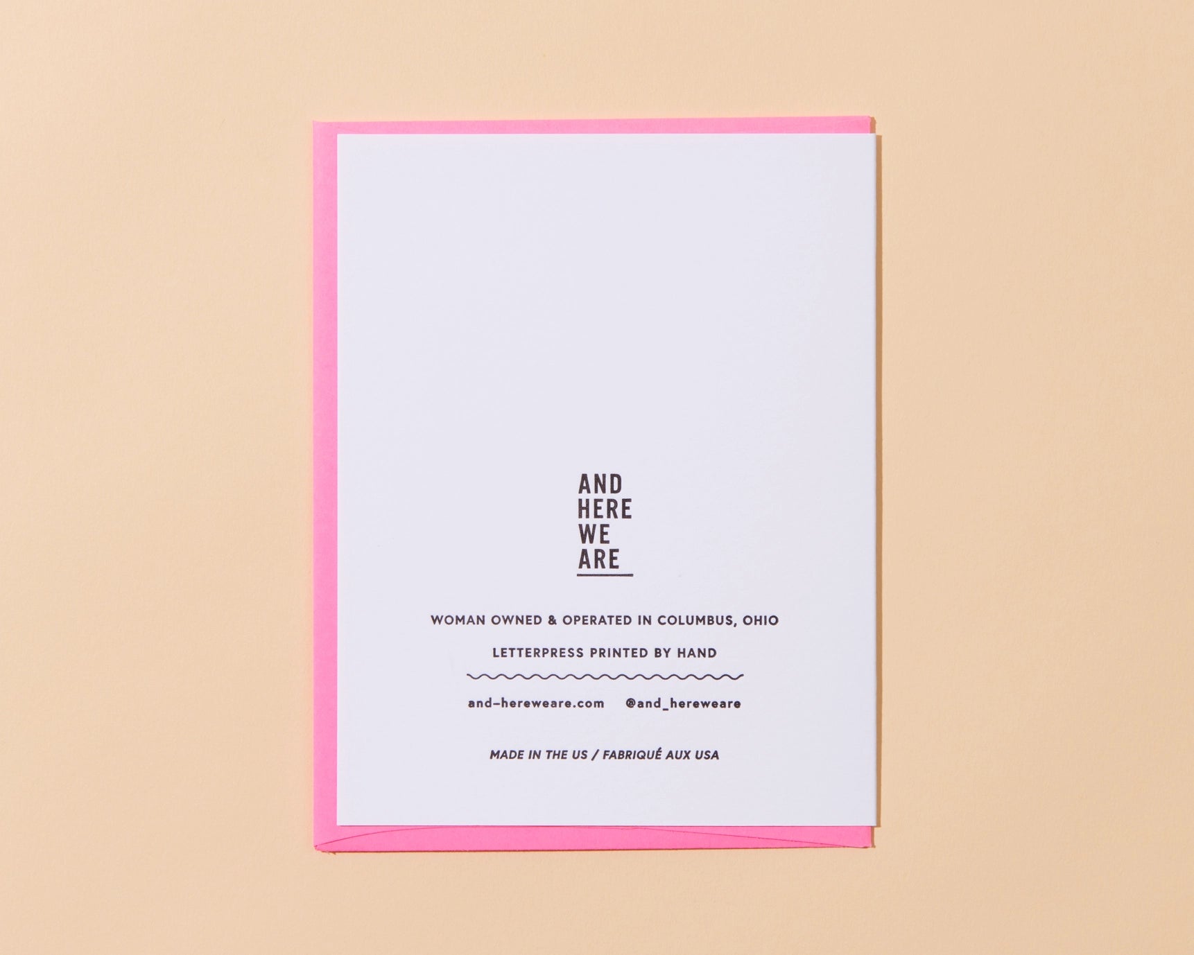 Raised Me to Stand Up Mother's Day Card