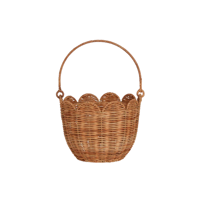Rattan Tulip Basket (More Colors) by Olli Ella
