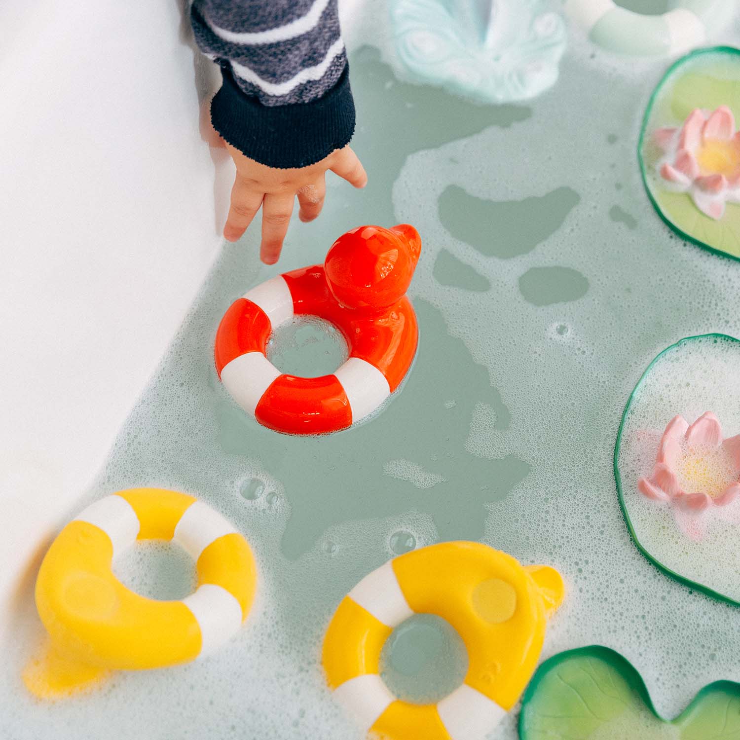 Red Floatie Duck Bath Toy