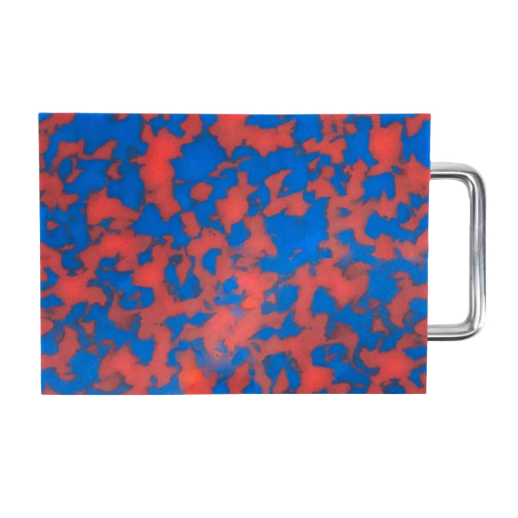 Small Cutting Board - Red/Blue
