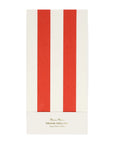 Red Striped Tablecloth