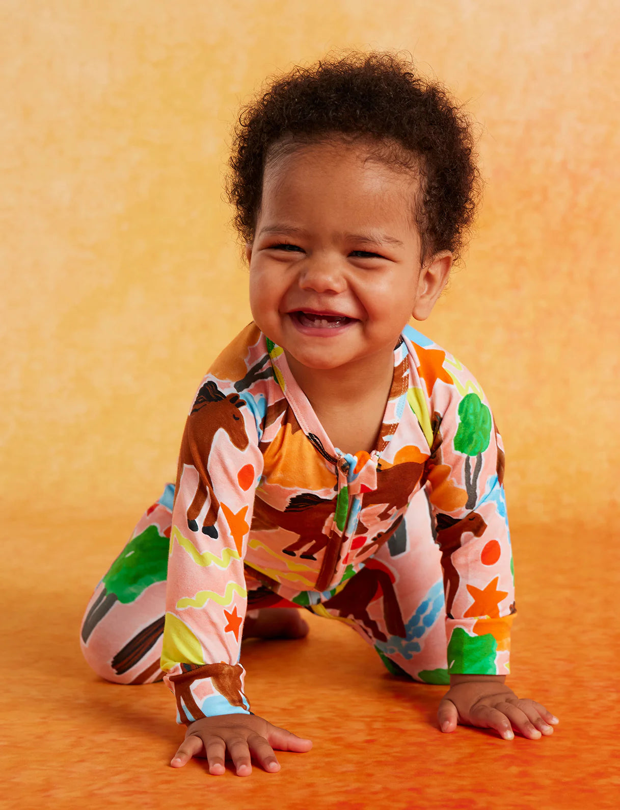 Giddy Up Long Sleeve Romper by Halcyon Nights