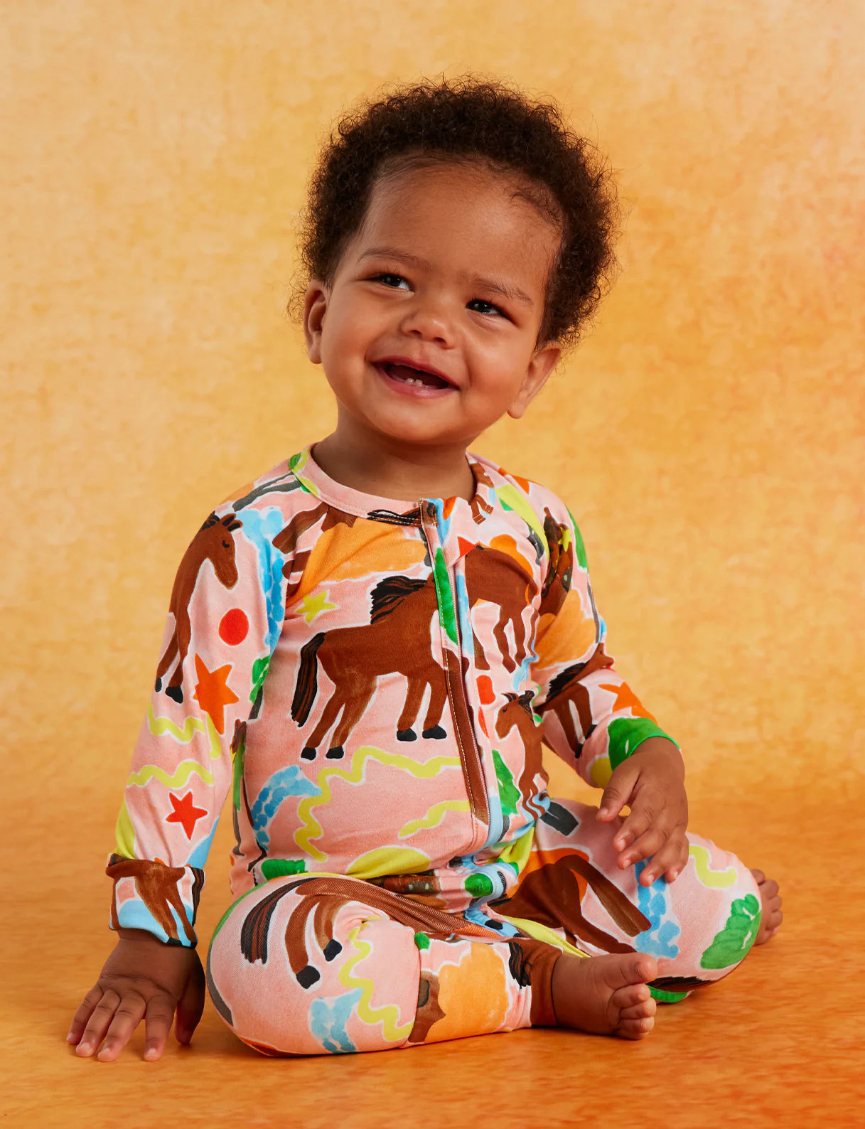 Giddy Up Long Sleeve Romper by Halcyon Nights