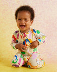 Happy Herd Long Sleeve Romper by Halcyon Nights