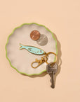 Sardine Enamel Keychain & Bag Charm by And Here We Are