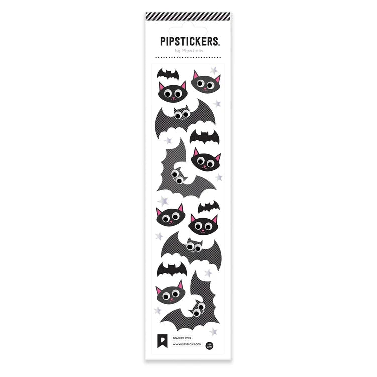 Scaredy Eyes Sticker Sheet