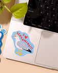 I Heart Screaming Vinyl Sticker