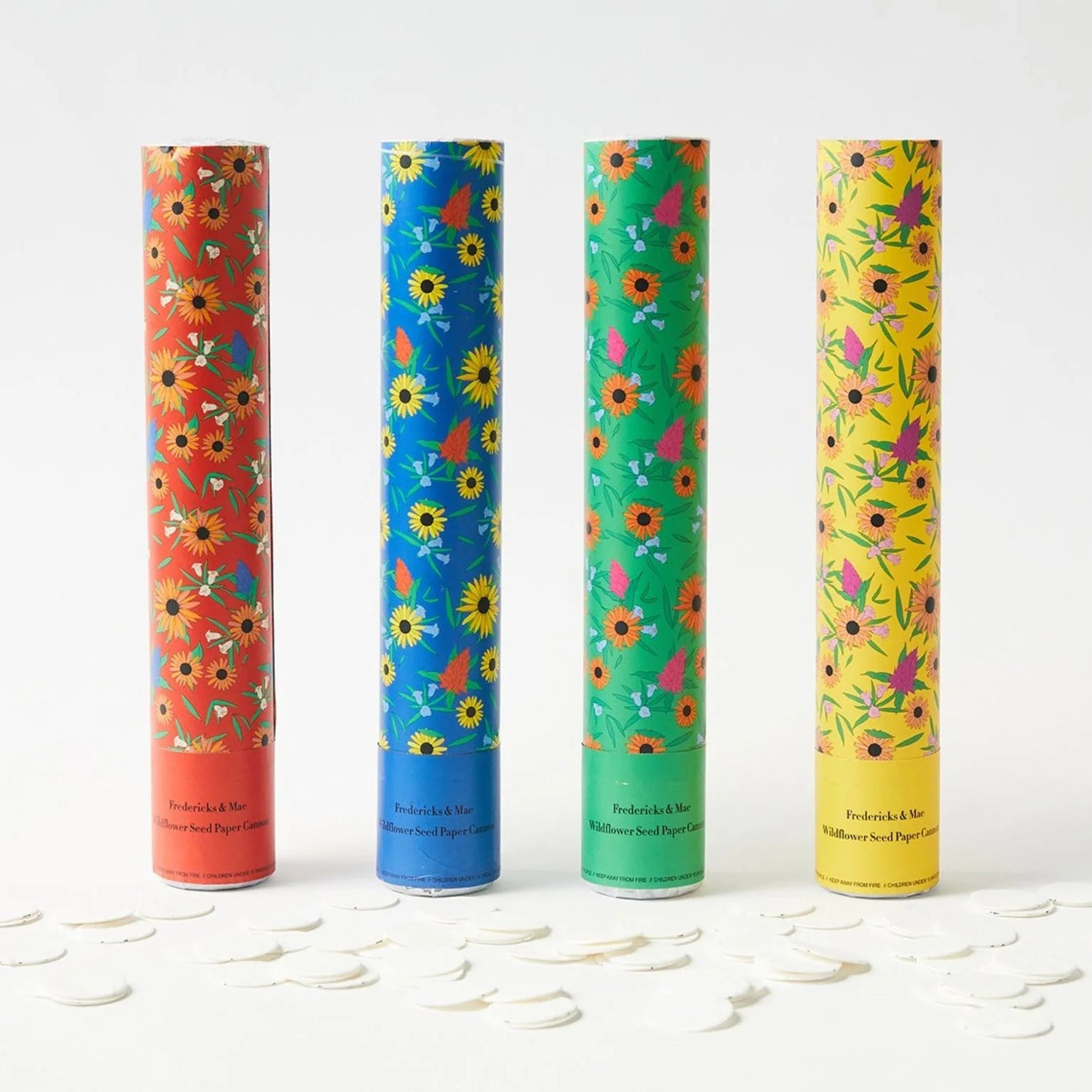 Wildflower Seed Paper Cannons (More Colors)