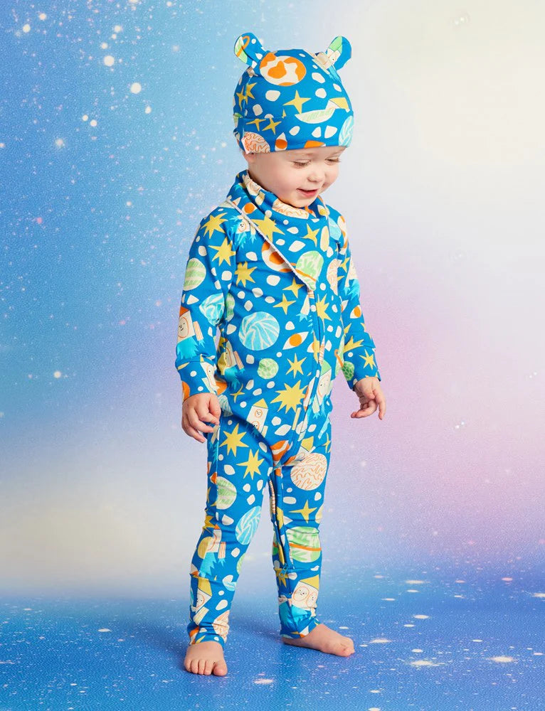 See You In Space Long Sleeve Romper