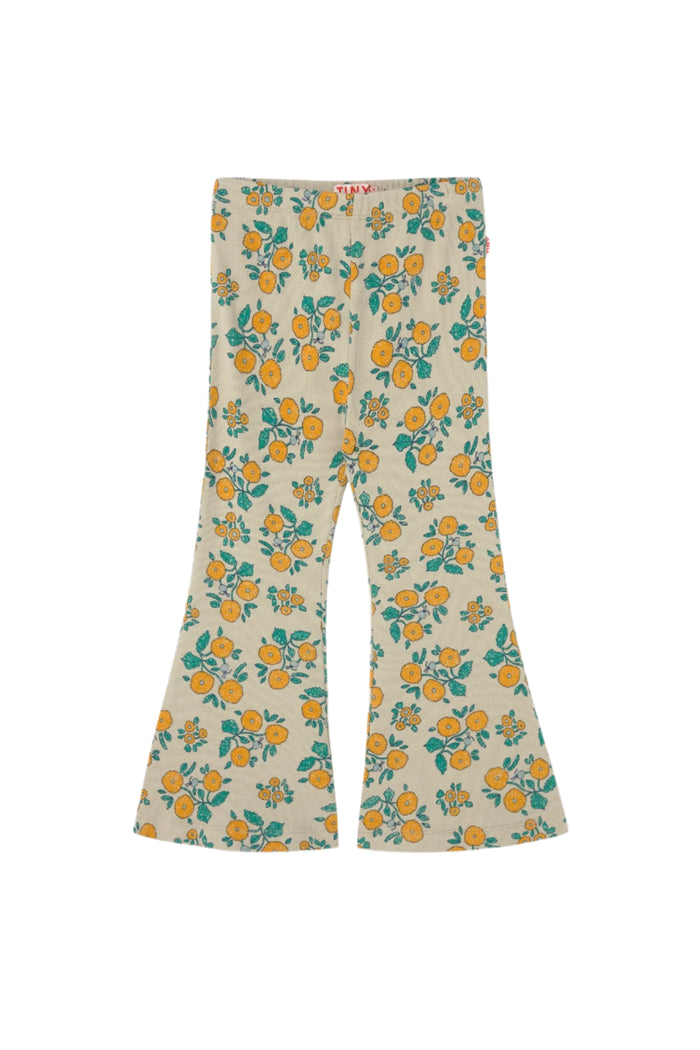 SALE Flowers Rib Pants by Tinycottons