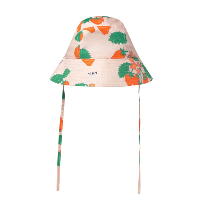Strawberries Bucket Hat by Tinycottons